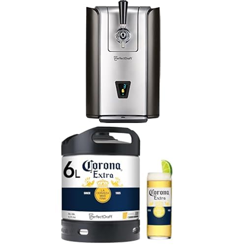 Bundle aus PerfectDraft Pro Zapfanlage + Perfectdraft Fass - Zapfanlage für Zuhause. Inklusive 5 Euro Pfand (Corona) von PerfectDraft