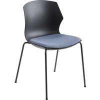 Küchenstuhl in Blaugrau Anthrazit und Schwarz Made in Germany von PerfectFurn