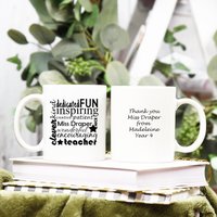 Danke Lehrer Geschenk | Ende Des Begriffs Benutzerdefinierte Name Wertschätzung Personalisierter Gebräu Becher Danke Lehrer Geschenk | Ende Des Begriffs Benutzerdefinierte Name Wertschätzung Personalisierter Gebräu Becher von PerfectGiftsPPG