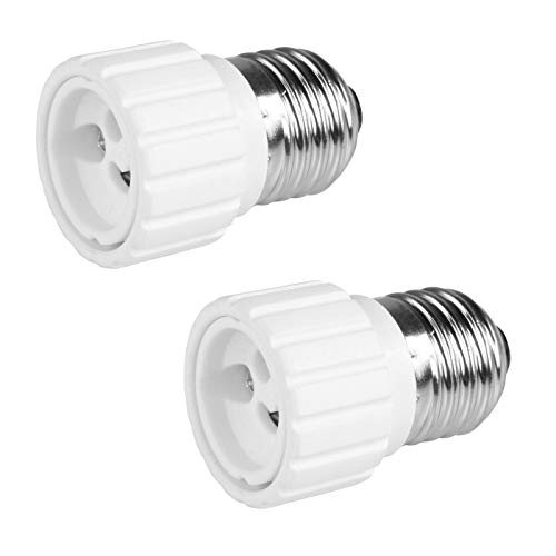 PerfectHD 2x Lampensockel Adapter | E27 auf GU10 | Lampenfassung Konverter Fassung Sockel Stecker Glühbirne Lampe LED | 2 Stück von PerfectHD