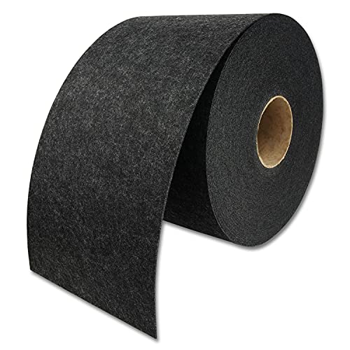 PerfectHD Zaunsichtschutz - Sichtschutz Rolle - Sichtschutzstreifen für Doppelstabmattenzaun - Uni - Milano Anthrazit - 26 m Rolle - 19 cm breit von PerfectHD