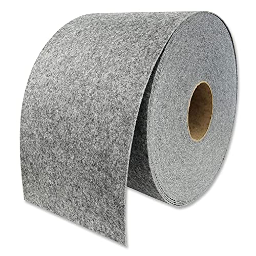 PerfectHD Zaunsichtschutz - Sichtschutz Rolle - Sichtschutzstreifen für Doppelstabmattenzaun - Uni - Venezia Hellgrau - 26 m Rolle - 19 cm breit von PerfectHD