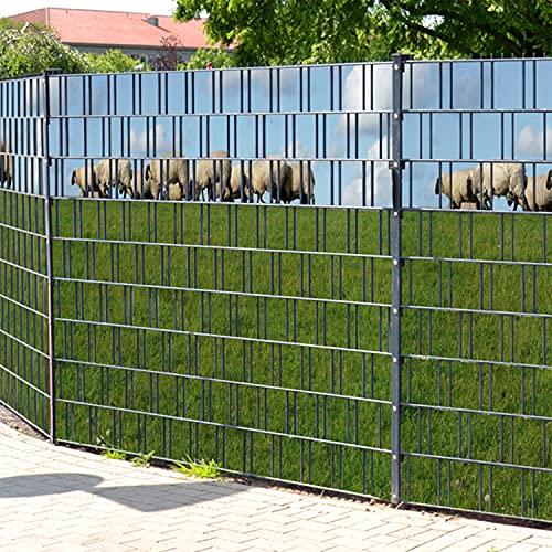 PerfectHD Zaunsichtschutz - Motiv Ameland - Sichtschutz für den Garten - 2,50 x 1,80 x 0,19 m - 9 Streifen - 30 Varianten von PerfectHD