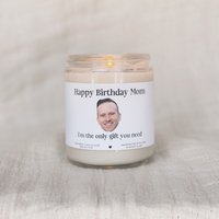 Benutzerdefinierte Gesichtskerze Für Mama Papa Geburtstagsgeschenke Setzen Sie Ihr Gesicht Auf Eine Kerze Geschenk Geschenke Personalisierte von PerfectMatchShop
