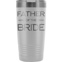 Vater Der Braut Stahl Geätzter Becher - 20 Oz Wahl Von 4 Farben Hochzeit von PerfectMorning