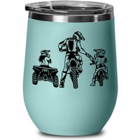 Motocross Papa Sohn. Und Tochter Quad Fahrrad Geschenk. Schmutz Bike Kinder Geschenk Tasse. Rennfamilie. Geburtstag, Vatertag. Weihnachten von PerfectMugsBoutique