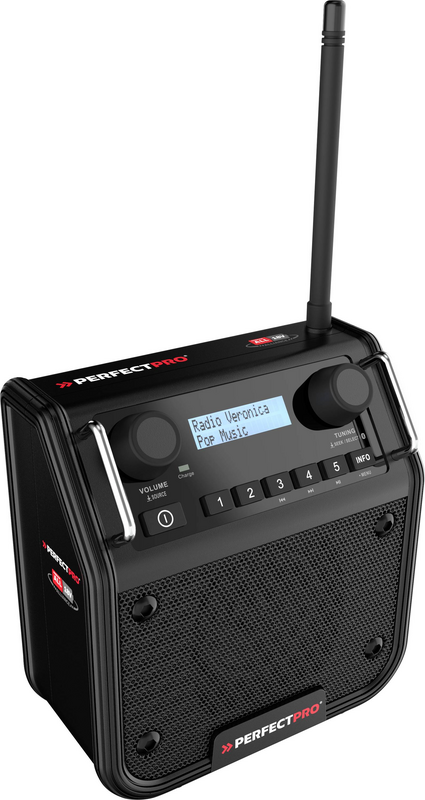 Perfect Pro Dpr2 18 V Baustellenradio Tischradio Dab+ Ukw Aux Bluetooth Dab+ Ukw   B-Ware von PerfectPro
