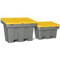 Streugutbehälter GB 150, grau/gelb, 150 Liter Streugutbehälter GB 150, grau/gelb, 150 Liter von Denios