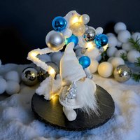 Weihnachtsstern Mit Feinem Wichtel Auf Einer Schieferplatte/Led-Lichterkette Timer-Funktion Schöne Weihnachtsdeko & Tischdeko Weihnachtsstern Mit Feinem Wichtel Auf Einer Schieferplatte/Led-Lichterkette Timer-Funktion Schöne Weihnachtsdeko & Tischdeko von PerfektUnperfektdeko
