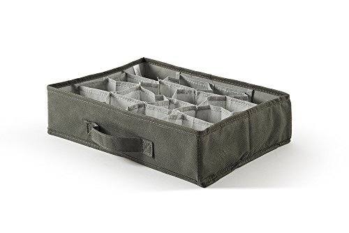 Perfekt mehr EasyBox Organizer Schublade TNT 16 Arbeitsplätze, Stoff, Asche, 35.0 x 28.0 x 9.0 cm von Perfetto