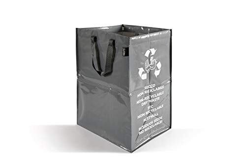Perfetto Behälter für Trocken, 62 l, Nicht recycelbar, Asche, 1 unità (Confezione da 1) von Perfetto