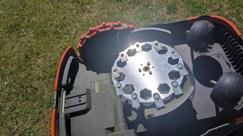 Messerscheibe 10x für Segway Navimow H und I Roboter Rasenmäher Aluminium Metall Messerscheibe 10x für Segway Navimow H und I Roboter Rasenmäher Aluminium Metall von Performance Print Parts