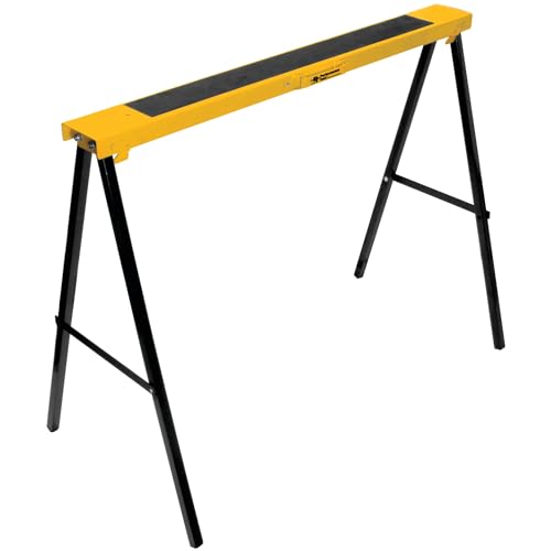 Performance Tool W54035 Klappbarer Metall-Sägebock (113,4 kg Kapazität), schwarz Performance Tool W54035 Klappbarer Metall-Sägebock (113,4 kg Kapazität), schwarz von PERFORMANCE TOOL
