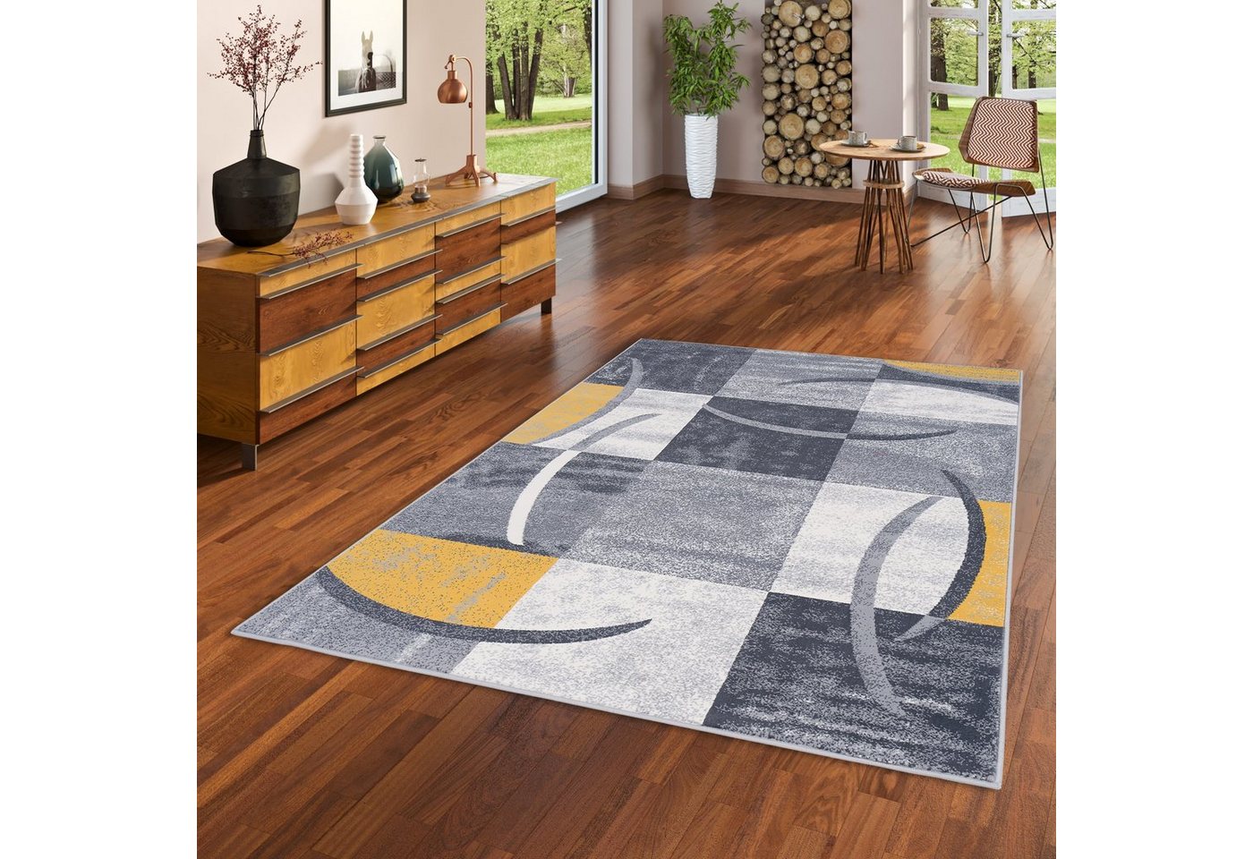 Designteppich Designer Teppich Brilliant Trend, Pergamon, Rechteckig, Höhe: 6 mm von Pergamon