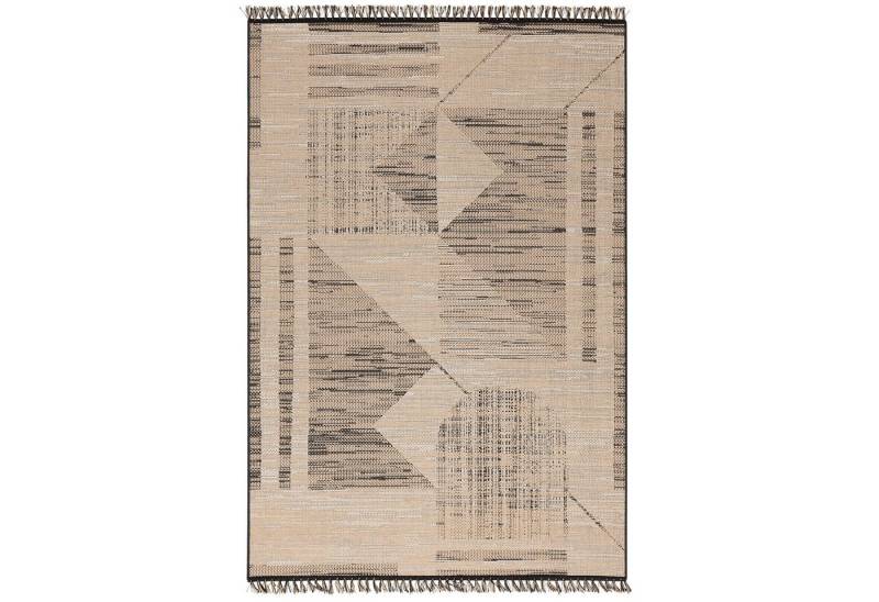 Pergamon Designteppich Jute Natur Ethno Style Teppich Origin Modern, Rechteckig, Höhe: 4 mm von Pergamon
