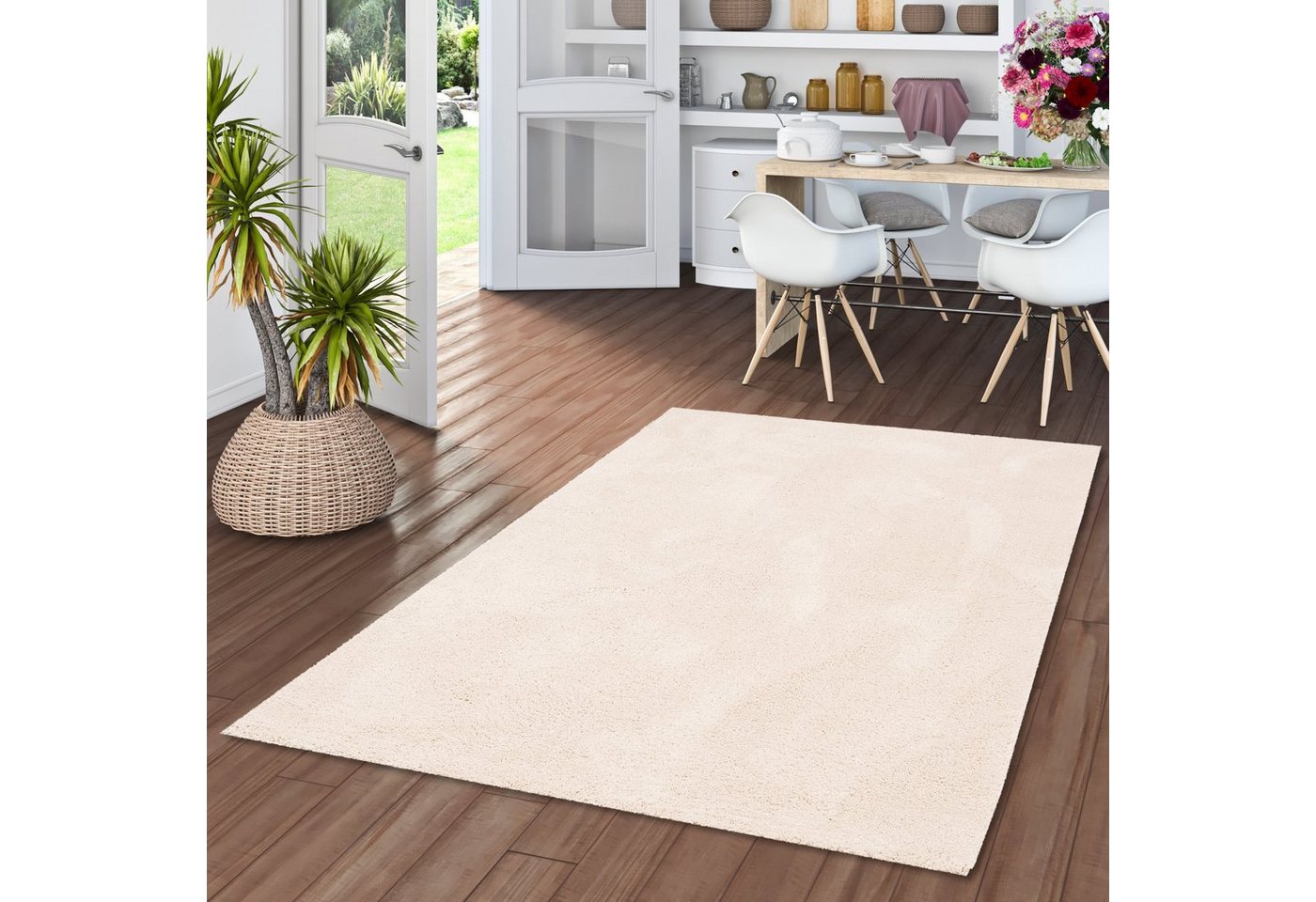 Hochflor-Teppich Luxus Super Soft Hochflor Shaggy Teppich Luca, Pergamon, Rechteckig, Höhe: 30 mm von Pergamon