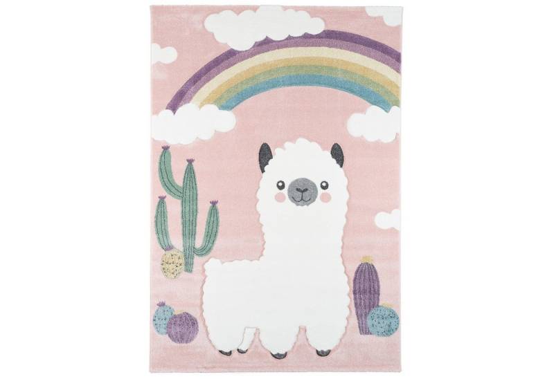 Pergamon Kinderteppich Kinder Teppich Maui Alpaka Wüstenlandschaft, Rechteckig, Höhe: 13 mm von Pergamon
