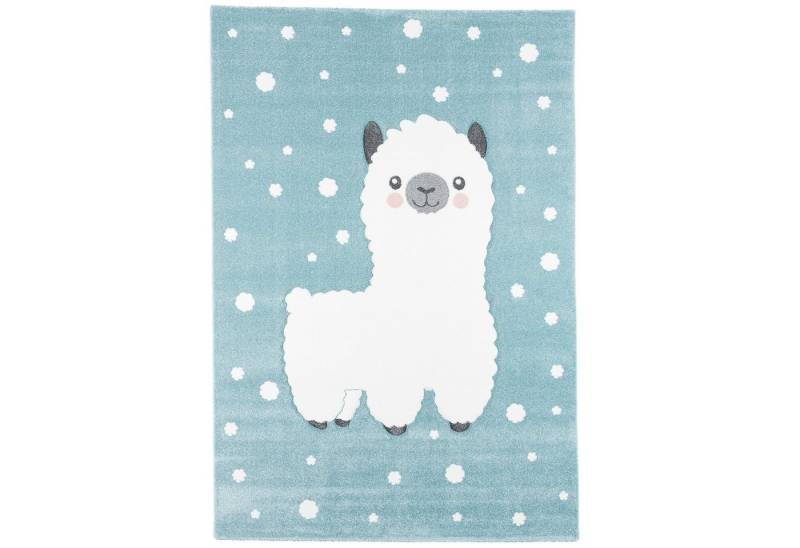 Pergamon Kinderteppich Kinder Teppich Maui Kids Alpaka Pastell, Rechteckig, Höhe: 13 mm von Pergamon