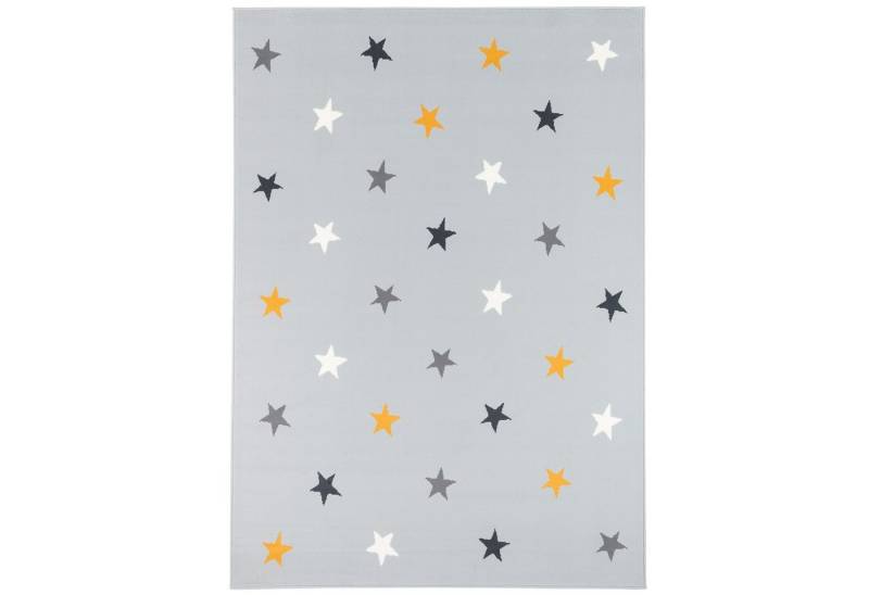 Pergamon Kinderteppich Kinder und Jugend Teppich Trendline Sterne Mix, Rechteckig, Höhe: 8 mm von Pergamon