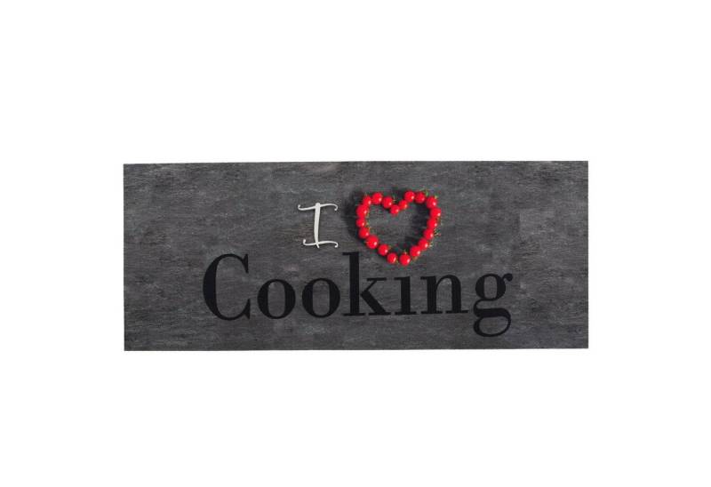 Pergamon Küchenläufer Küchenläufer Teppich Trendy I Love Cooking, Rechteckig, Höhe: 5 mm Pergamon Küchenläufer Küchenläufer Teppich Trendy I Love Cooking, Rechteckig, Höhe: 5 mm von Pergamon