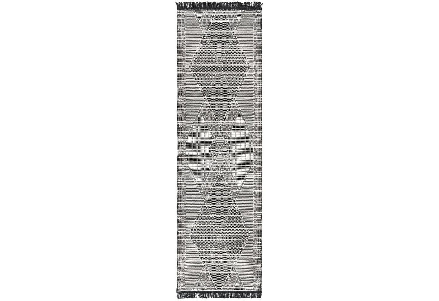 Pergamon Läufer Läufer Teppich Beidseitig Ethno Kelim, Rechteckig, Höhe: 4 mm von Pergamon