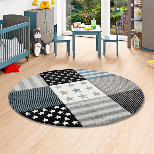 Pergamon Kinder und Jugend Teppich Maui Creme Sterne Bunt Rund in 2 Größen Pergamon Kinder und Jugend Teppich Maui Creme Sterne Bunt Rund in 2 Größen von Pergamon
