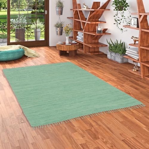 Pergamon Baumwolle Natur Teppich Flachgewebe Handgewebt Jolly Cotton Mint in 6 Größen Pergamon Baumwolle Natur Teppich Flachgewebe Handgewebt Jolly Cotton Mint in 6 Größen von Pergamon