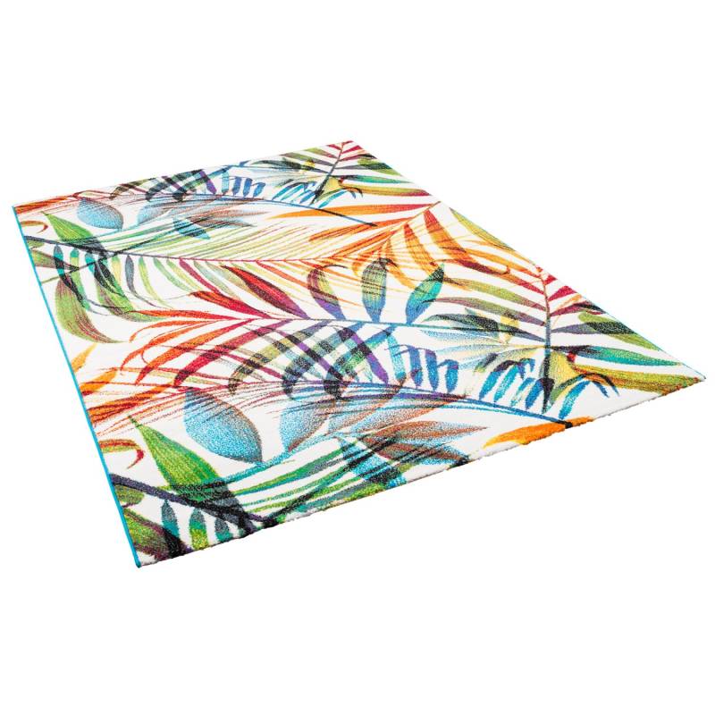 Pergamon Designer Teppich Faro Tropical Bunte Zweige Bunt 160x230cm von Pergamon