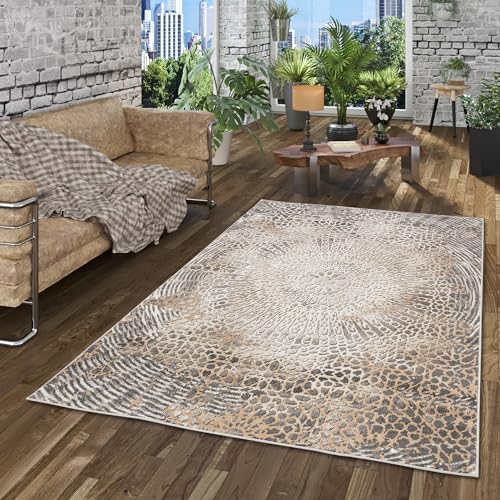 Pergamon Designer Teppich Moderne Orient Vintage Klassik Modern für Wohnzimmer, Schlafzimmer, Esszimmer von Pergamon