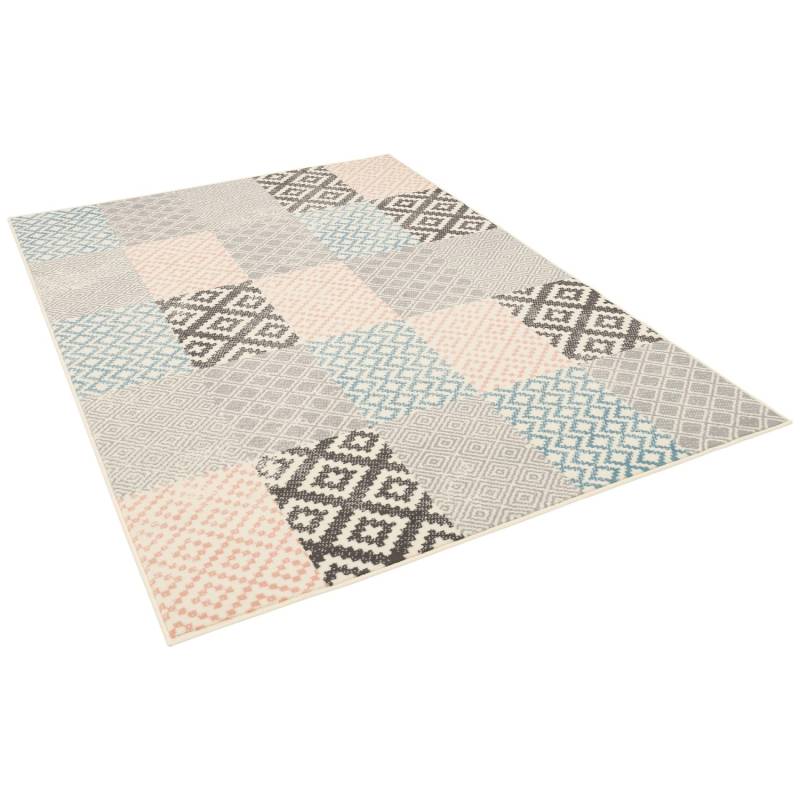 Pergamon Designer Teppich Passion Pastell Patchwork Beige 185x270cm von Pergamon