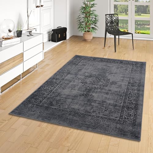 Pergamon Designer Teppich Passion Vintage Bordüre Anthrazit in 5 Größen Pergamon Designer Teppich Passion Vintage Bordüre Anthrazit in 5 Größen von Pergamon
