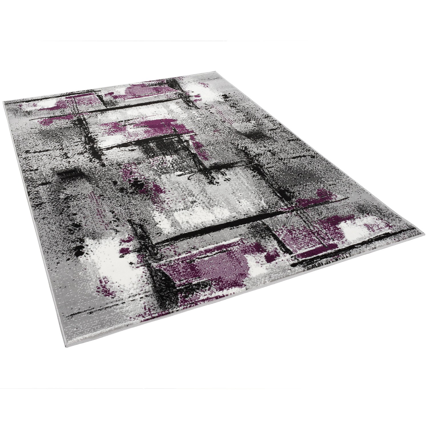 Pergamon Designer Teppich Samba Modern Urban Purple 160x230cm Pergamon Designer Teppich Samba Modern Urban Purple 160x230cm von Pergamon
