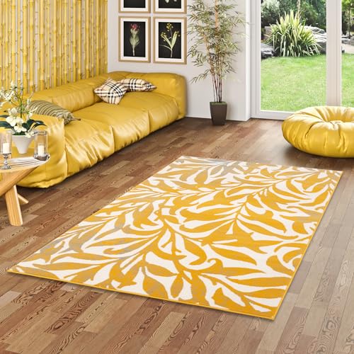 Pergamon Designer Teppich Velours Samba | Wohnzimmer, Esszimmer, Flur und Diele | Moderne Muster | Pflegeleicht von Pergamon