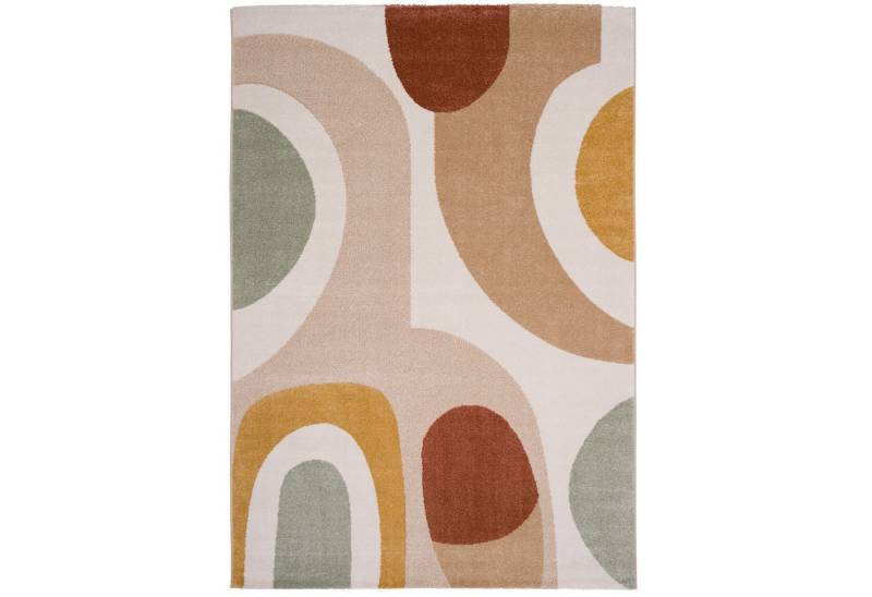 Pergamon Designteppich Designer Teppich Faro Retro, Rechteckig, Höhe: 11 mm von Pergamon