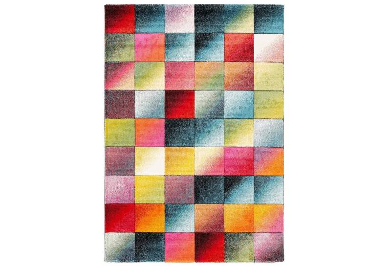 Pergamon Designteppich Designer Teppich Maui Modern Karo, Rechteckig, Höhe: 13 mm von Pergamon