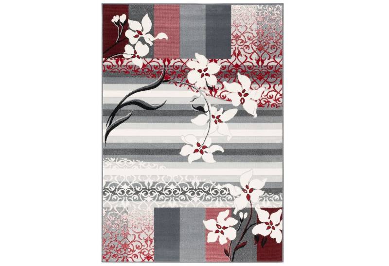Pergamon Designteppich Designer Teppich Samba Modern Blumen, Rechteckig, Höhe: 6 mm von Pergamon