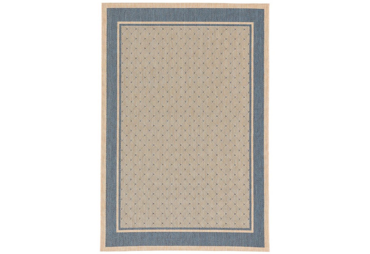 Pergamon Designteppich Modern Flachgewebe Ruggy Karo Bordüre, Rechteckig, Höhe: 4 mm Pergamon Designteppich Modern Flachgewebe Ruggy Karo Bordüre, Rechteckig, Höhe: 4 mm von Pergamon