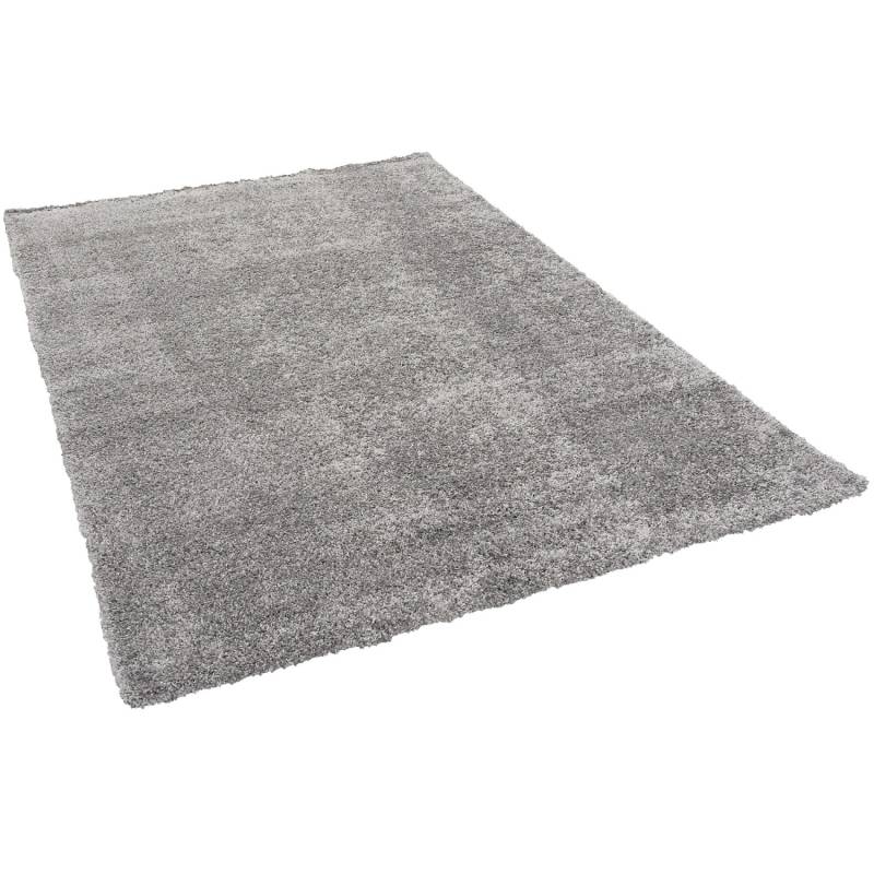 Pergamon Hochflor Langflor Teppich Aloha Grau 60x110cm von Pergamon