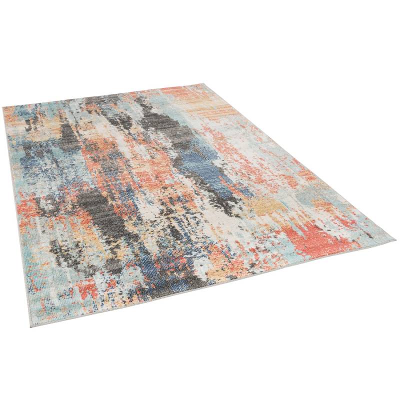 Pergamon In- und Outdoor Designer Teppich Lagos Rost Blau Verlauf 140x200cm von Pergamon
