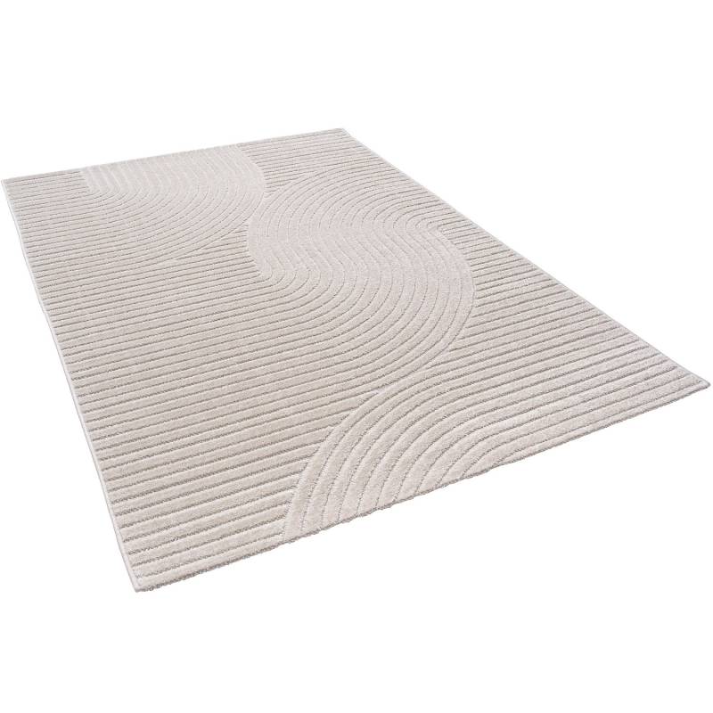 Pergamon In & Outdoor Teppich Flachgewebe Classy Creme Modern 80x150cm von Pergamon