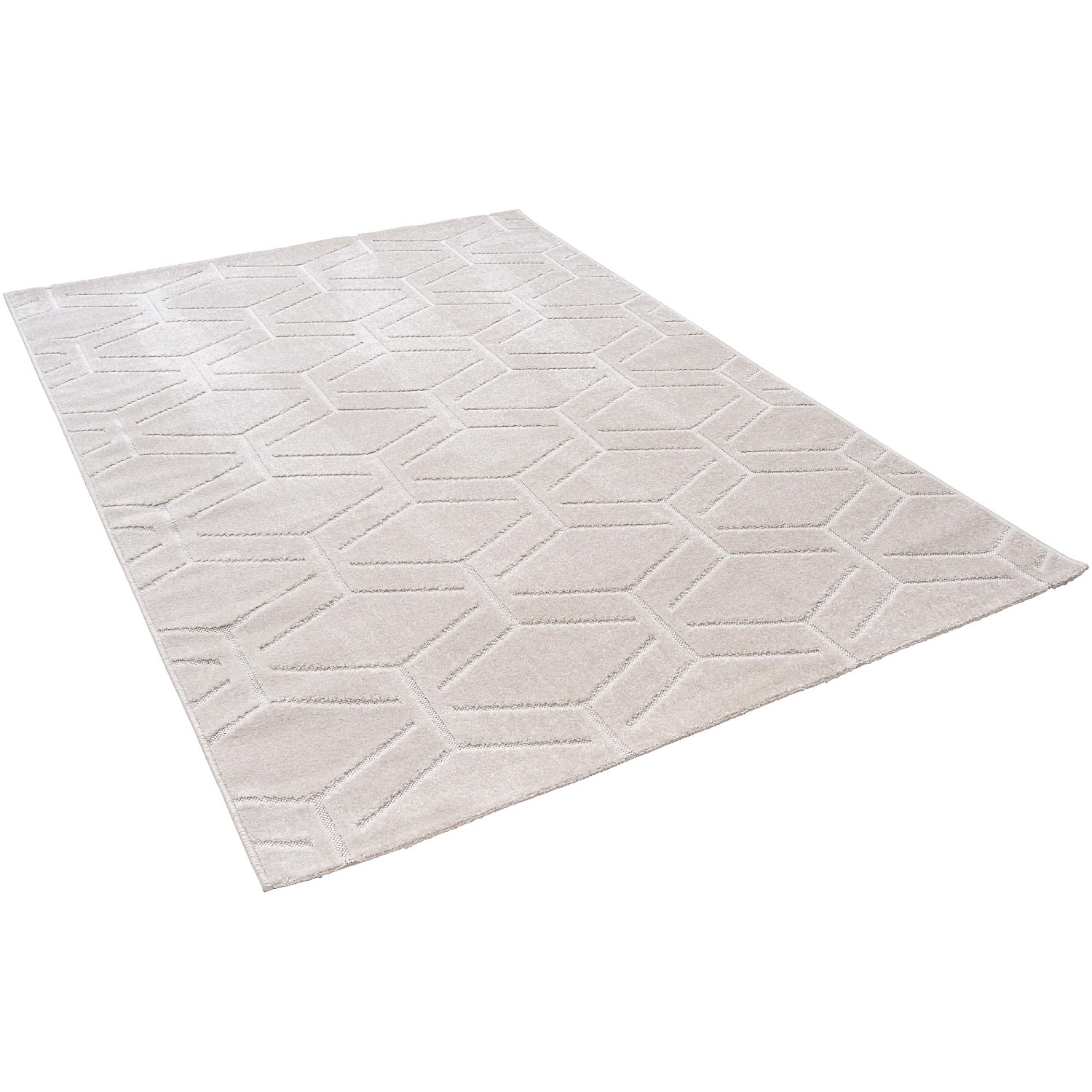 Pergamon In & Outdoor Teppich Flachgewebe Classy Creme Rauten 200x290cm Pergamon In & Outdoor Teppich Flachgewebe Classy Creme Rauten 200x290cm von Pergamon