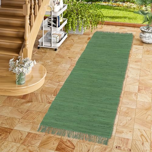 Pergamon Jolly Cotton Teppichläufer 100% Baumwolle - Handgefertigt & waschbar - Küchenläufer, Flurteppich oder Wohnzimmer - pflegeleicht & robust - viele Farben & Größen Pergamon Jolly Cotton Teppichläufer 100% Baumwolle - Handgefertigt & waschbar - Küchenläufer, Flurteppich oder Wohnzimmer - pflegeleicht & robust - viele Farben & Größen von Pergamon