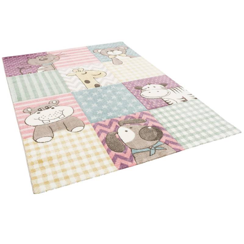 Pergamon Kinder Teppich Maui Kids Bunt Kinderzoo Bunt 120x170cm von Pergamon