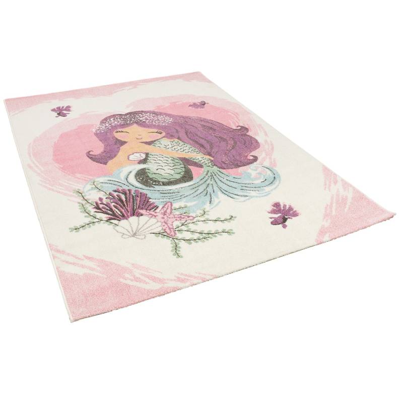 Pergamon Kinder Teppich Maui Kids Meerjungfrau Rosa 80x150cm von Pergamon
