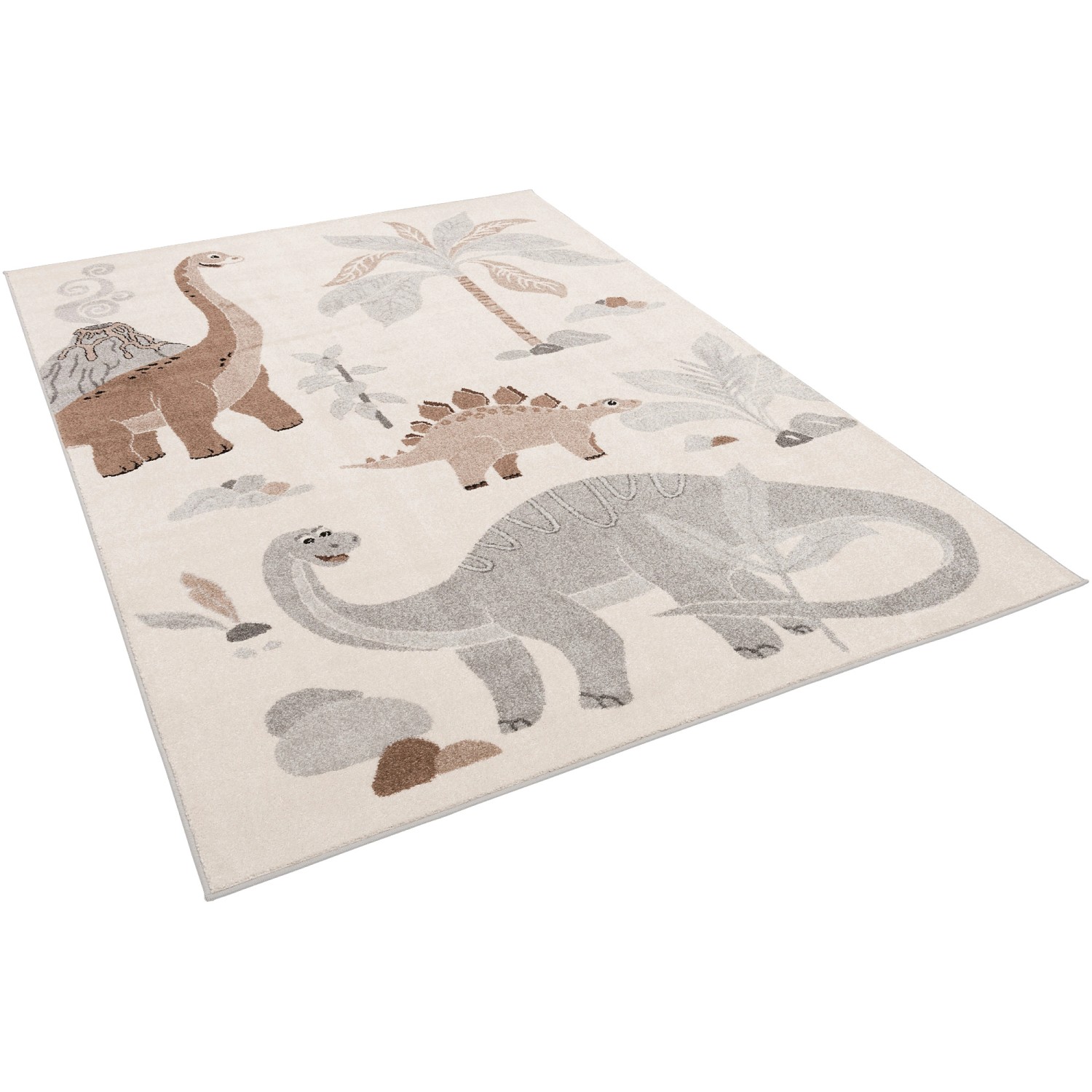 Pergamon Kinder Teppich Softstar Kids Dinowelt Grau 80x150cm Pergamon Kinder Teppich Softstar Kids Dinowelt Grau 80x150cm von Pergamon