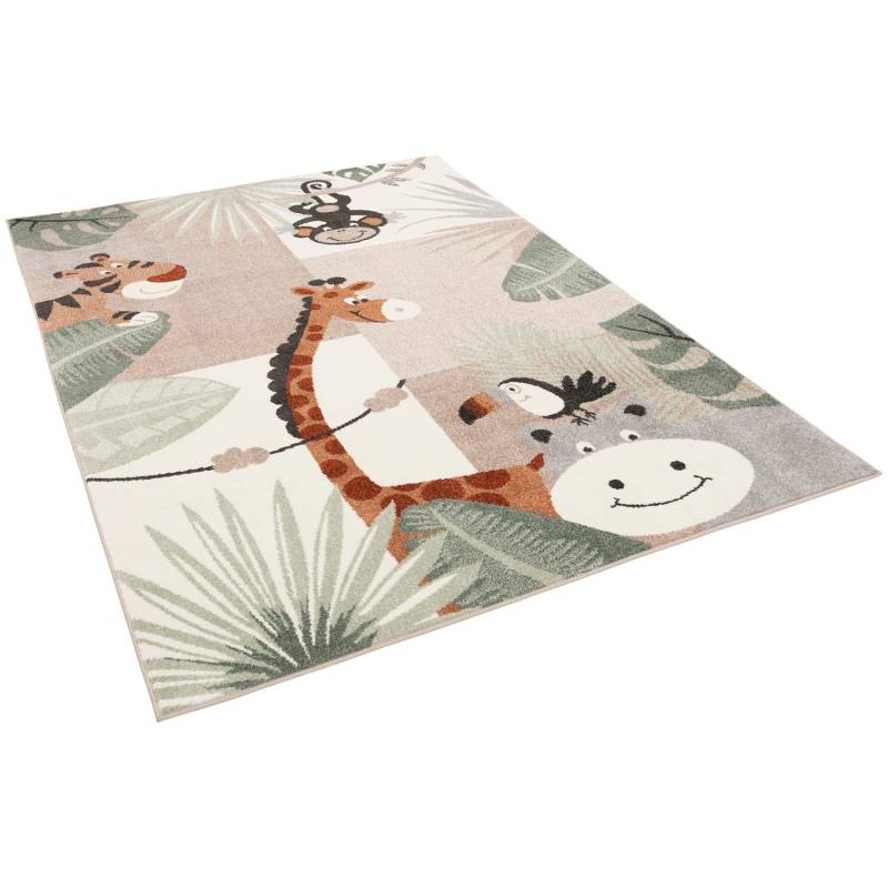 Pergamon Kinder Teppich Softstar Kids Tierwelt Bunt 160x230cm von Pergamon