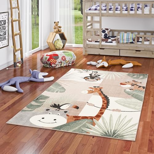 Pergamon Kinder Teppich Weich Kinderzimmer Softstar KidsTierwelt Mintgrün Beige in 5 Größen Pergamon Kinder Teppich Weich Kinderzimmer Softstar KidsTierwelt Mintgrün Beige in 5 Größen von Pergamon
