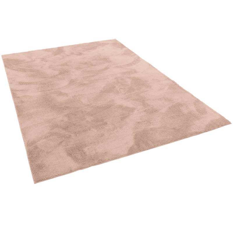 Pergamon Luxus Super Soft Fellteppich Pearl Altrosa 80x150cm von Pergamon