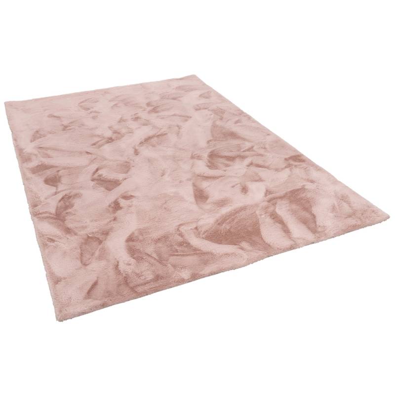 Pergamon Luxus Super Soft Fellteppich Plush Altrosa 60x90cm von Pergamon