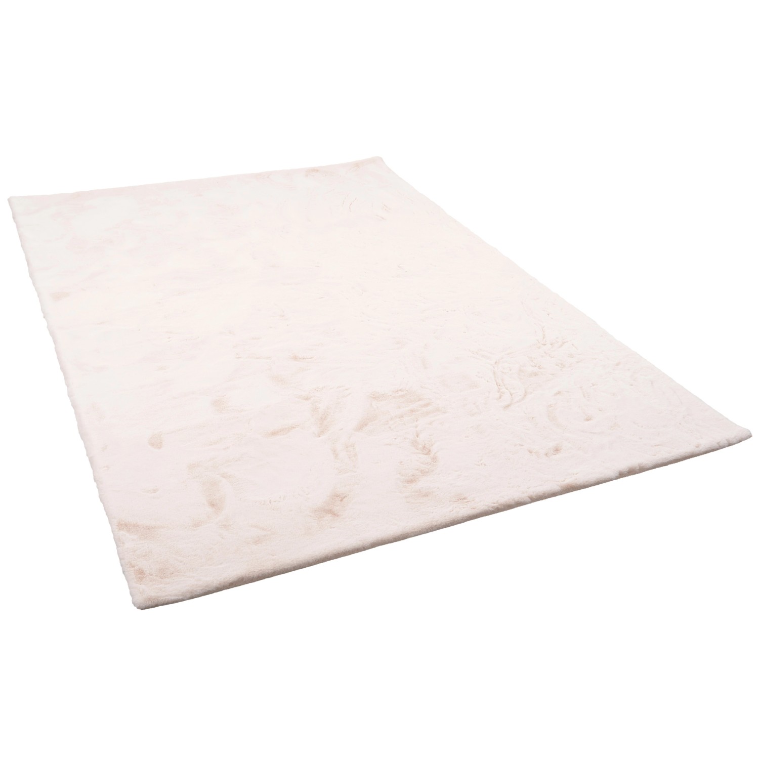 Pergamon Luxus Super Soft Fellteppich Plush Creme 160x230cm von Pergamon